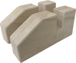 Standf&uuml;&szlig;e Marmor ( 1 Paar )